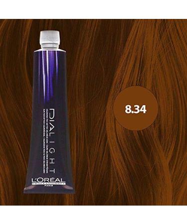 L Or al Professionnel Dialight 8.34 Light Blond Golden Copper - 50ml | International Shipping Available - Buy Online on GoSupps.com