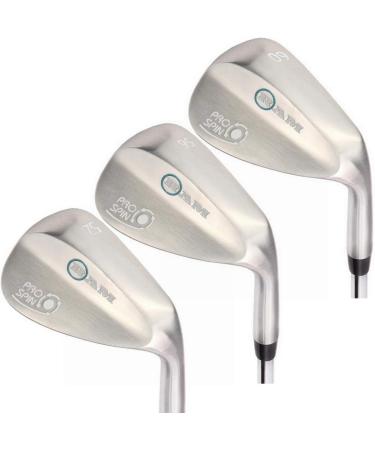 Ram Golf Pro Spin 3 Wedge Set - 52 Gap 56 Sand 60 Lob Wedges - Ladies RH Graphite Shaft - Buy Online on GoSupps.com