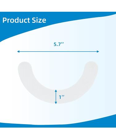 Ostomy Supplies Skin Barrier Strips | Colostomy Bag Skin Extender Strips (20 pcs) | Waterproof Hydrocolloid Half Rings - Buy Online on GoSupps.com