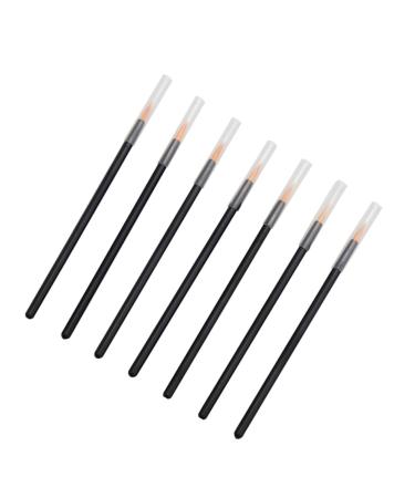 Mikinona 50pcs Disposable Eyeliner Brush Lipstick Applicator Wands Eye Makeup Brush Cosmetic Wands