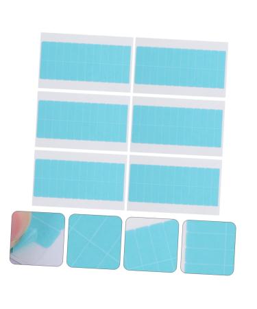 Angoily 6 Double Sided Adhesive Hair Extension Hair Extensions Replacement Tape Safety Hair Extension Tapes Toupee Tape Double Sided Tape Tabs Small Mirrors for Crafts Pu Label - Buy Online on GoSupps.com