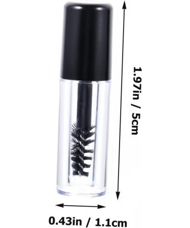 NOLITOY 20pcs Empty Eyelashes Lip Gloss Clear Mascara Tube Mascara Tubes Empty Miss Self Made Eyelash Brush - Buy Online on GoSupps.com
