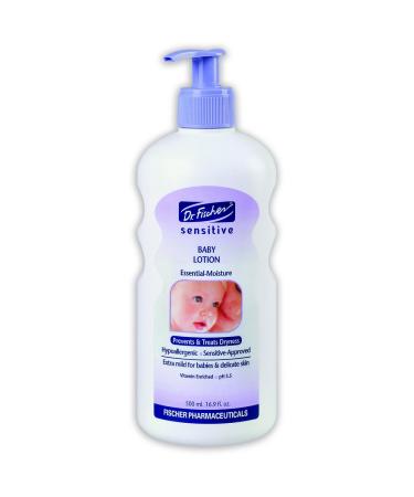Dr. Fischer Sensitive Skin Baby Lotion  Natural and Calming for Newborns  Babies and Toddlers.