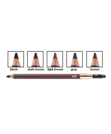 Long Lasting Waterproof Eyebrow Pencil in Dark Brown - 12H Sweat Resistant - 5 Colors Available - Buy Online on GoSupps.com