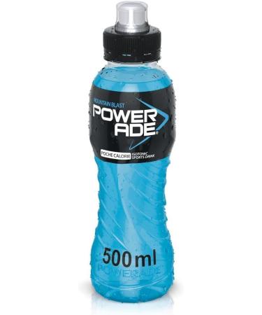  CAIYA 6 x Powerade Mountain Blast Sports Energy Drinks with Forest Berry Flavour and Low Calorie 500ml 6 Bottles  - Buy Online on GoSupps.com