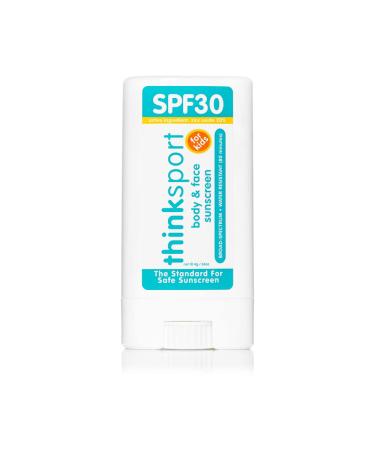 Think Thinksport Face & Body Sunscreen Stick For Kids SPF 30 .64 oz (18.4 g)
