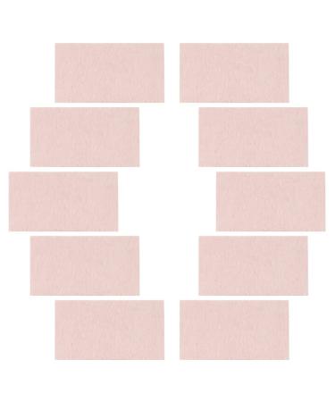 COHEALI 10 Sheet Callus Cushion Self Adhesive Felt Callus Pad Corn Remover Corn Patches Soft Feet Pad Foot Protectors for Cracked Heels Dead Skin