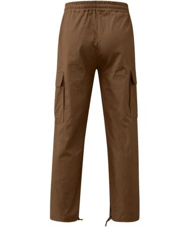 Big and Tall Men's Slim Tapered Jogger Pants - Coffee Medium | Athletic Sweatpants for Gym Jogging Running - Buy Online on GoSupps.com