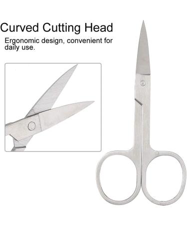 Stainless Steel Small Eyebrow Scissors for Grooming Beauty Tool - Eyebrows, Beard, Eyelashes Trimming - Buy Online on GoSupps.com