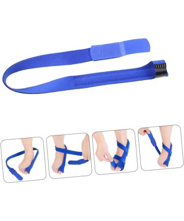 Unomor 3pcs Toe Strap Hammertoe Splint Set - Comfortable Brace for Hammer Toe - Thumb Spica Splint - Stretchy Toe Straightener - Protect Toe - Blue (3pcs) - Buy Online on GoSupps.com