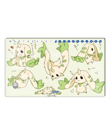 New Mlikemat DTCG Duel Playmat Digimon Board Terriermon Trading Card Game Mat Desk Pad + Free Bag (ZD002-686-SM)