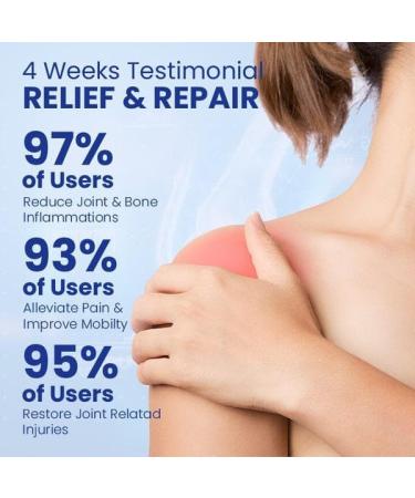 Jointrenew Bone Repair Gel Roller pour les douleurs articulaires et musculaires le dos le cou et les genoux - Buy Online on GoSupps.com