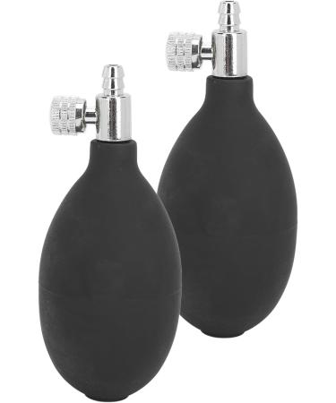2 PCS Latex Blood Pressure Bulb Replacement Inflation Bulb with Air Release Valve for Sphygmomanometer Pump and More - Buy Online on GoSupps.com