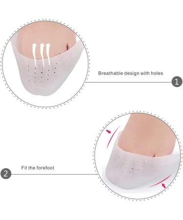 Soft Toe Pointe Pads - 2 Pairs Toe Pouch Cushions for Ballet Dancer and Gymnast - Buy Online on GoSupps.com