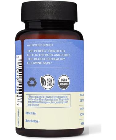 Maharishi Ayurveda Organic Neem Tablets - 100% Herbal Supplement for Blood Purification & Clear Skin | 60 Organic Tablets (500mg - Buy Online on GoSupps.com