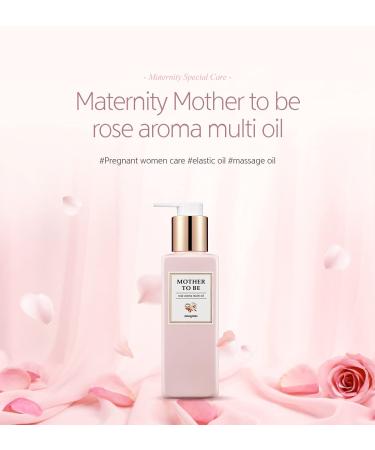 Buy Mongdies Maternity Rose Aroma Multi Oil - 200ml | Powerful Moisturizing Oil for Face & Body | Elastic Skin Solution | International Shipping - Buy Online on GoSupps.com