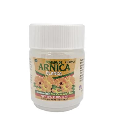 Germa Arnica Moisturizing Salve. Helps Maintaining a Healthy Skin with Natural Active Ingredient. White. 2 oz