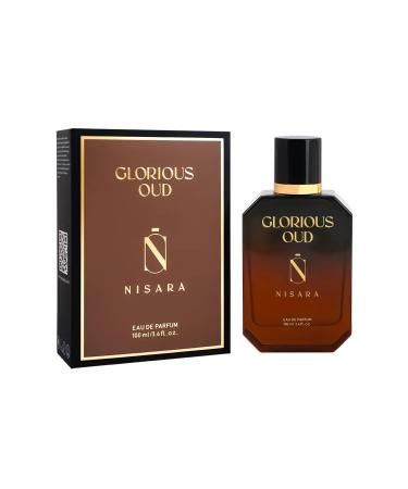 Glorious Oud Perfume for Men and Women - 100 ml | Unisex Long Lasting Eau De Parfum | Woody Amber Fragrance | With Apple & Musk Notes | EDP Scent