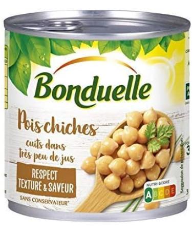 BONDUELLE - Pois Chiches Cuits Dans Tr s Peu De Jus 265G - Lot De 2 - meilleure offre - Buy Online on GoSupps.com