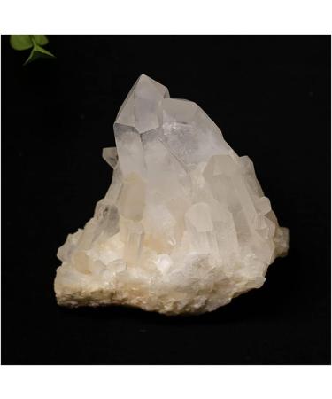 1PC Natural White Crystal Cluster Irregular Quartz ReikiStone Crystal Point Specimen Home Decoration Crystal for Decoration Stone Generator Crystal Cluster (Color : Crystal Cluster Size : 50-80g) 50-80g Crystal Cluster - Buy Online on GoSupps.com
