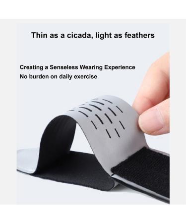 Adjustable Compression Wrist Sleeve - High Elasticity TPU Wrist Brace for Men & Women | Perfect for Yoga Basketball Volleyball & Badminton - X-Large Black-Silver - Buy Online on GoSupps.com