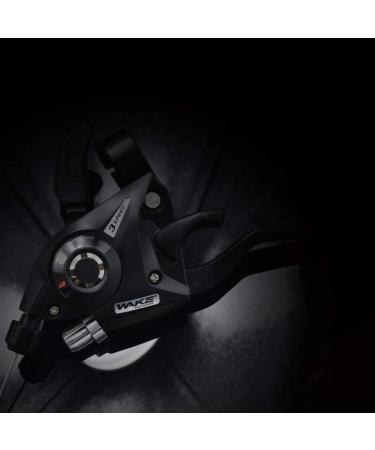 LITEONE 3x7 Bicycle Brake Levers Shifter with Gear Indicator, V Brake Cable - 21 Speed for Mountain Bike, Road Bike, MTB, BMX, Fixie Gear - Buy Online on GoSupps.com