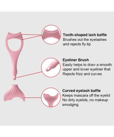 Beavorty 2pcs Silicone Eyeliner Stencils - Winged Tip & Eyebrow Pencil Guide Tool Kit - Buy Online on GoSupps.com