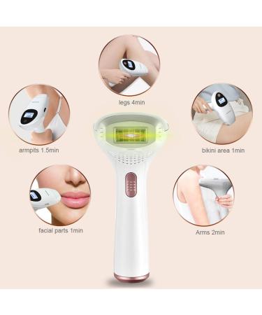 At-Home IPL Hair Removal Device | Permanent 999,900 Flashes | Painless Hair Remover for Women and Men | Ideal for Armpits, Back, Legs, Arms, Bikini Line | AOHEKANG IPL - Buy Online on GoSupps.com