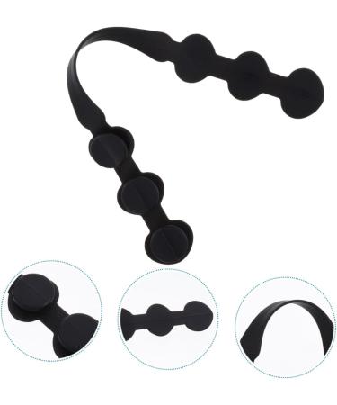 Buy Healvian Adjustable Masking Hooks - 30 STK Extension Buckle for Comfortable Mask Fit | Elastic Mask Strap Holders - 18x1.9cm - 3pcs - Buy Online on GoSupps.com