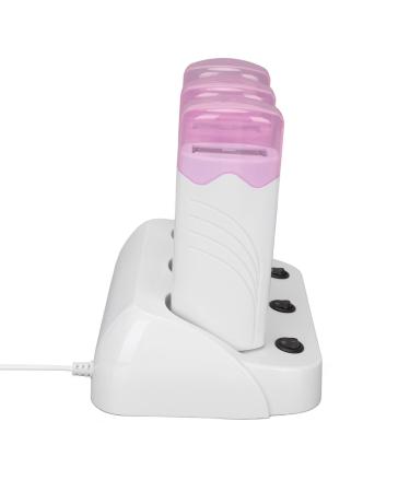 Wax Heater with Three Rollers 40 W Hair Removal Kit for Beauty Salons