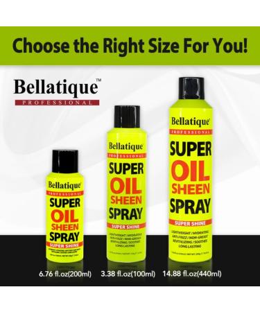 Super Oil Sheen Spray (6.76 oz) - Super Shine. Lightweight Hydrating Anti-Frizz Non-Greasy Revitalizing Soothes Long Lasting Deep Conditioning Strengthening Quick & Easy. - Buy Online on GoSupps.com