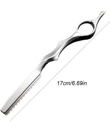 Hair Cutting Hair Styling Ergonomic Hair with Alloy Handle Non-Slip Hairdressing Hair Thinning for Professional Salons Home Hairdressers Silver - Buy Online on GoSupps.com
