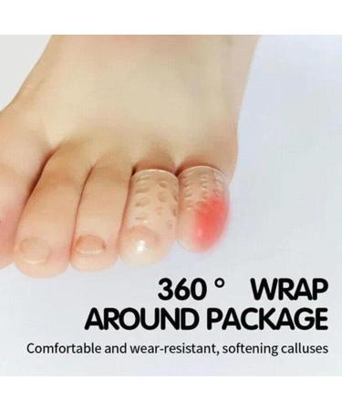 Yxrrving 20pcs Silicone Gel Toe Protectors | Small Tube Pipe Skin Protection for Pinkie & Toe | Ideal for Blisters & Corns - Fast International Shipping - Buy Online on GoSupps.com