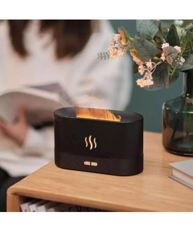 Sophos Flame Diffuser 2023 - 7-Color Light Humidifier & Aroma Oil Freshener - Upgrade Black Version for Apartments - Buy Online on GoSupps.com