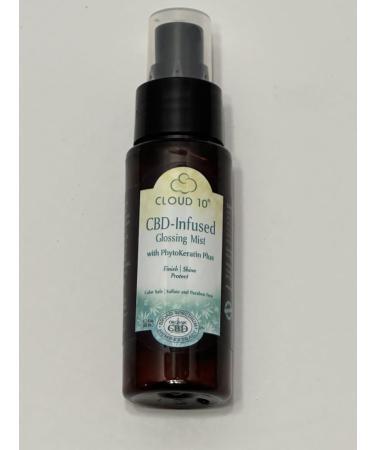 CLOUD 10 CBD-Infused Glossing Mist with PhytoKeratin Plus Finishing Shine & Protection Color Safe Sulfate & Paraben Free - Buy Online on GoSupps.com