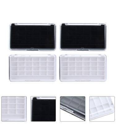 Buy Lurrose 4 Series Empty Eyeshadow Box - Plastic Makeup Organizer & Storage Container for Eyeshadow Powder - Ideal Travel Palette - Buy Online on GoSupps.com