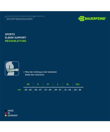 Bauerfeind Unisex Elbow Sports Bandage - Portable Support for Athletics & Ball Sports - XS Pink - Enhanced Stability & Comfort - Buy Online on GoSupps.com