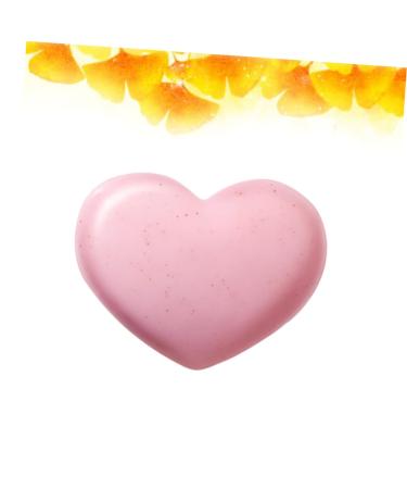 FRCOLOR Heart Shape Handmade Soap - 3pcs Pink Flower Cleansing Soap | International Shipping - Buy Online on GoSupps.com