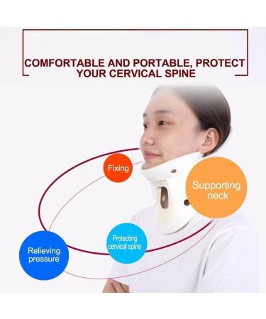 Jlasdr Neck Protection Stretcher Collar - Adjustable Cervical Support for Neck Pain Relief & Perfect Neck Shape (M) - Buy Online on GoSupps.com