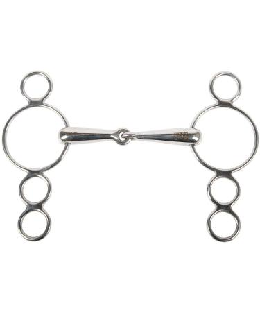 Harry's Horse four-ring bridle with 3 additional rings 19mm size:13.5