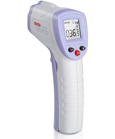 Non Contact Infrared Thermometer, AXHKIO Digital Forehead Thermometer for Adults Kids and Baby, with LCD Display