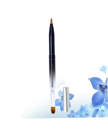 DRESSOOS Eyeshadow Concealer Lipstick Gloss Brush Lip Line Brush Retractable Lipstick Liner Lip Applicator Eye Shadow Applicators Lip Travel Lip Liner Brush Makeup Brush medium As Shown