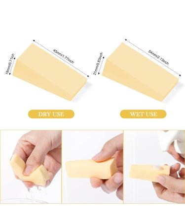 Auauy 48 PCs Makeup Sponge Set - Latex-Free Beauty Blenders for Liquid Foundation & Powder - 24 Pink & 24 Skin Tone Sponges - Buy Online on GoSupps.com