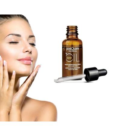 PostQuam Professional Facial Olive Oil Serum 30ml - Moisturizing Dermatologically Tested Natural Ingredients for Smoother Skin & Healthier Appearance - International Shipping Available - Buy Online on GoSupps.com