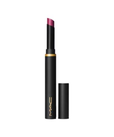 MAC Powder Kiss Velvet Blur Slim Stick Lipstick - 881 Wild Rebel (Mid-Tone Plum)