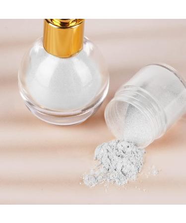 AOOWU Glitter Powder Spray - Shimmering Body & Hair Highlighter | Pearlescent Silver Sparkle for Face & Clothing - Buy Online on GoSupps.com
