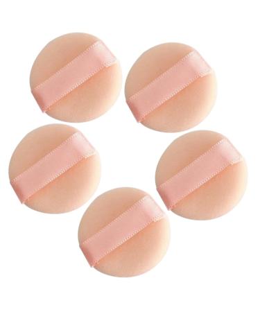 FRCOLOR 20 Pcs Women Makeup Puffs - Portable Foundation Sponges for Flawless Application | Breathable Round Makeup Pads for Loose Powder & Makeup Touch-ups - Buy Online on GoSupps.com