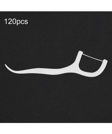 120pcs Portable Dental Floss Picks - Tooth Stain Removal & Oral Care Tool | Disposable Dental Floss Sticks for International Shipping - Buy Online on GoSupps.com