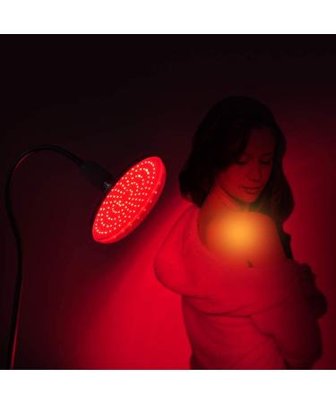 660nm Red Light Therapy Lamp Set with Stand for Skin - LED Red Light Device - Buy Online on GoSupps.com