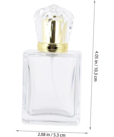 POPETPOP 1pc Perfume Spray Bottle Glass Container Spraying Bottle Perfume Bottle Purple Hair Accessories Fine Mist Spray Bottle Portable Perfume Holder Make up Leakproof Bottle White Travel - Buy Online on GoSupps.com